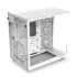 NZXT H6 Flow RGB 2023 Compact Dual-Chamber Mid-tower Airflow Casing White